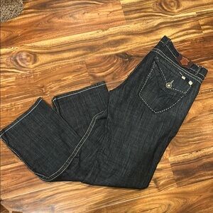 Monarchy Men’s Jeans, Contrast Stitching, 36W x32L